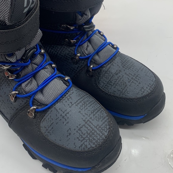 MSG Kids Blue Black Gray Winter Waterproof Menace Size 6 WB4540H - Picture 2 of 11